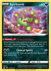Pokemon Sun & Moon Ultra Prism Card: Spiritomb - 53/156 - Recaptured LTD