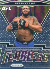 Derrick Lewis Ufc Cards 2021 Panini Prizm UFC Fearless Prices