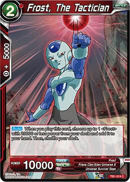 Frost, The Tactician [Foil] TB1-019 Dragon Ball Super The Tournament of Power