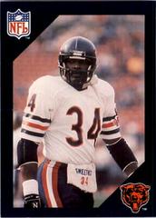 Top 10 Average Per Carry #46 Football Cards 1988 Walter Payton Commemorative Prices