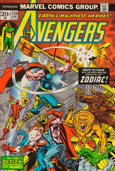 Avengers #120 (1974) Comic Books Avengers