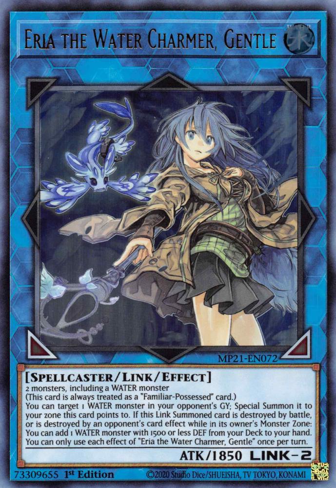 Eria the Water Charmer MP21-EN072 Prices | YuGiOh 2021 Tin of Ancient ...