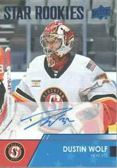 Dustin Wolf [Autograph] Hockey Cards 2021 Upper Deck AHL Prices