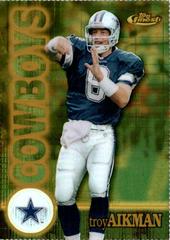 Troy Aikman [Gold Refractor] #28 Football Cards 2000 Topps Finest Prices