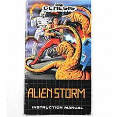 Alien Storm - Manual | Alien Storm Sega Genesis