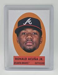 Ronald Acuna Jr Baseball Cards 2021 Topps Archives 1963 Peel Off Prices