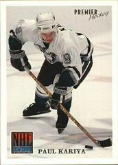 Paul Kariya Hockey Cards 1994 Topps OPC Premier Prices