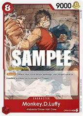 Monkey D. Luffy [Pre-Release] One Piece Kingdoms of Intrigue Prices