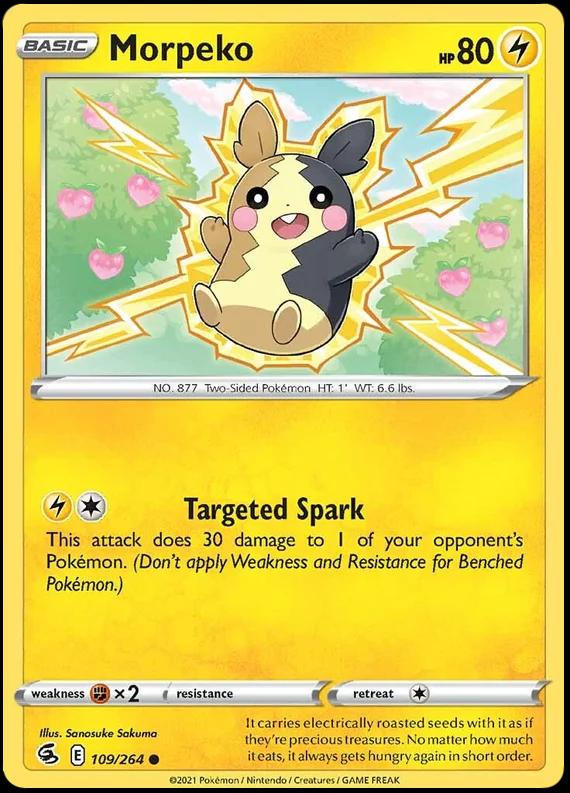 Morpeko #109 Prices | Pokemon Fusion Strike | Pokemon Cards