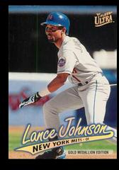 Lance Johnson Baseball Cards 1997 Ultra Gold Medallion Prices