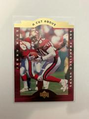 Jerry Rice #10 Football Cards 1996 Collector's Choice A Cut Above Prices