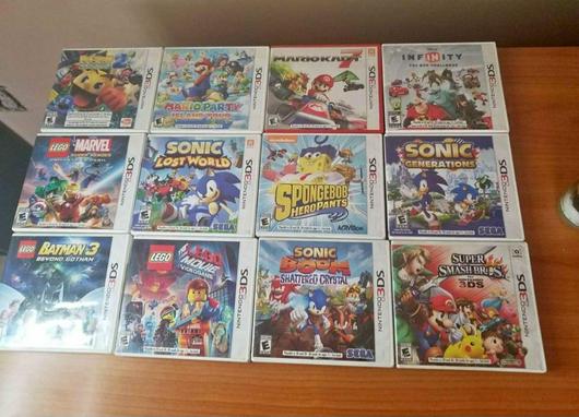 Nintendo 3DS Game Lot photo