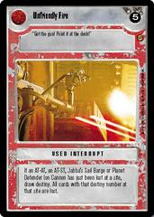 Unfriendly Fire [Limited] Star Wars CCG Jabba's Palace Prices