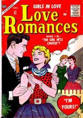 Love Romances #61 (1956) Comic Books Love Romances Prices