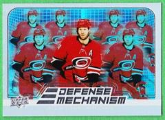 Jaccob Slavin #DM-18 Hockey Cards 2022 Upper Deck Defense Mechanism Prices