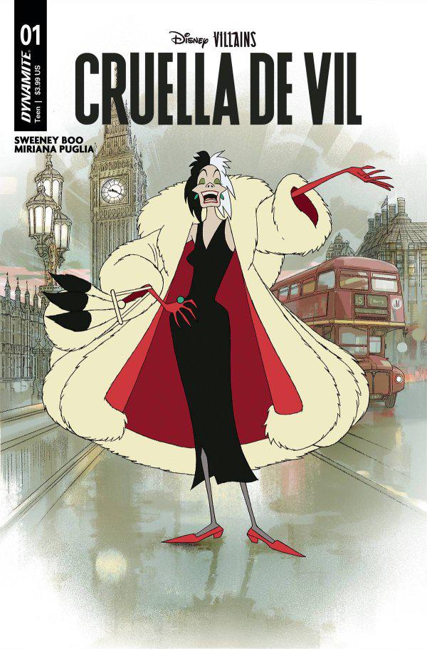 Disney Villains: Cruella De Vil [Middleton] #1 (2024) Comic Books Disney Villains: Cruella De Vil