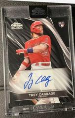 Trey Cabbage #CBA-TC Baseball Cards 2024 Topps Chrome Black Autograph Prices