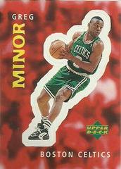 Greg Minor #183 Basketball Cards 1997 Collector's Choice International European Stickers Prices