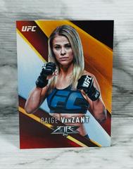 Paige VanZant Ufc Cards 2017 Topps UFC Fire Prices