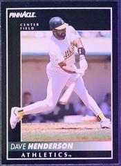 Dave Henderson #16 Baseball Cards 1992 Pinnacle Prices