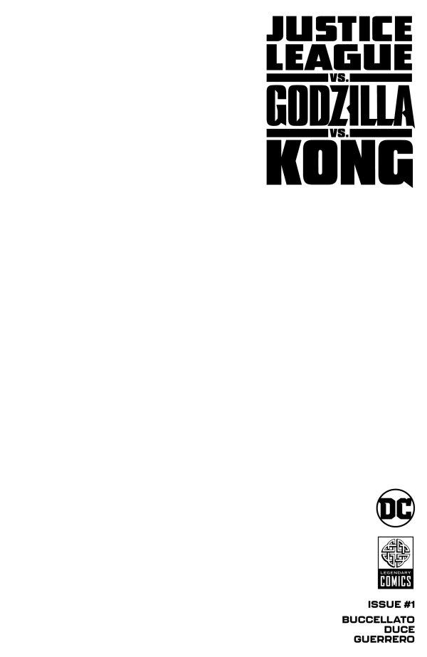 Justice League vs. Godzilla vs. Kong [Blank] #1 (2023) Comic Books Justice League vs. Godzilla vs. Kong