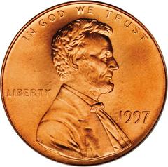 1997 Coins Lincoln Memorial Penny Prices