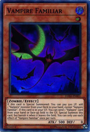 Vampire Familiar [1st Edition] DASA-EN001 YuGiOh Dark Saviors