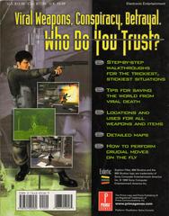 Rear | Syphon Filter [Prima] Strategy Guide