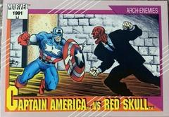 Captain America vs. RedSkull Marvel 1991 Universe Prices