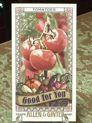 Tomatoes #GFY-6 Baseball Cards 2021 Topps Allen & Ginter Good for You Minis Prices