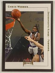 Chris Webber Basketball Cards 2001 Fleer Premium Prices