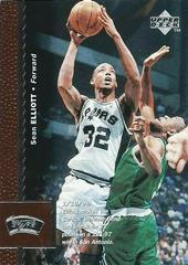 Sean Elliott #293 Basketball Cards 1996 Upper Deck Prices