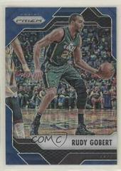 Rudy Gobert [Blue Wave Prizm] #102 Basketball Cards 2016 Panini Prizm Prices