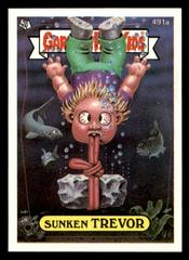 Sunken TREVOR #491a 1988 Garbage Pail Kids Prices
