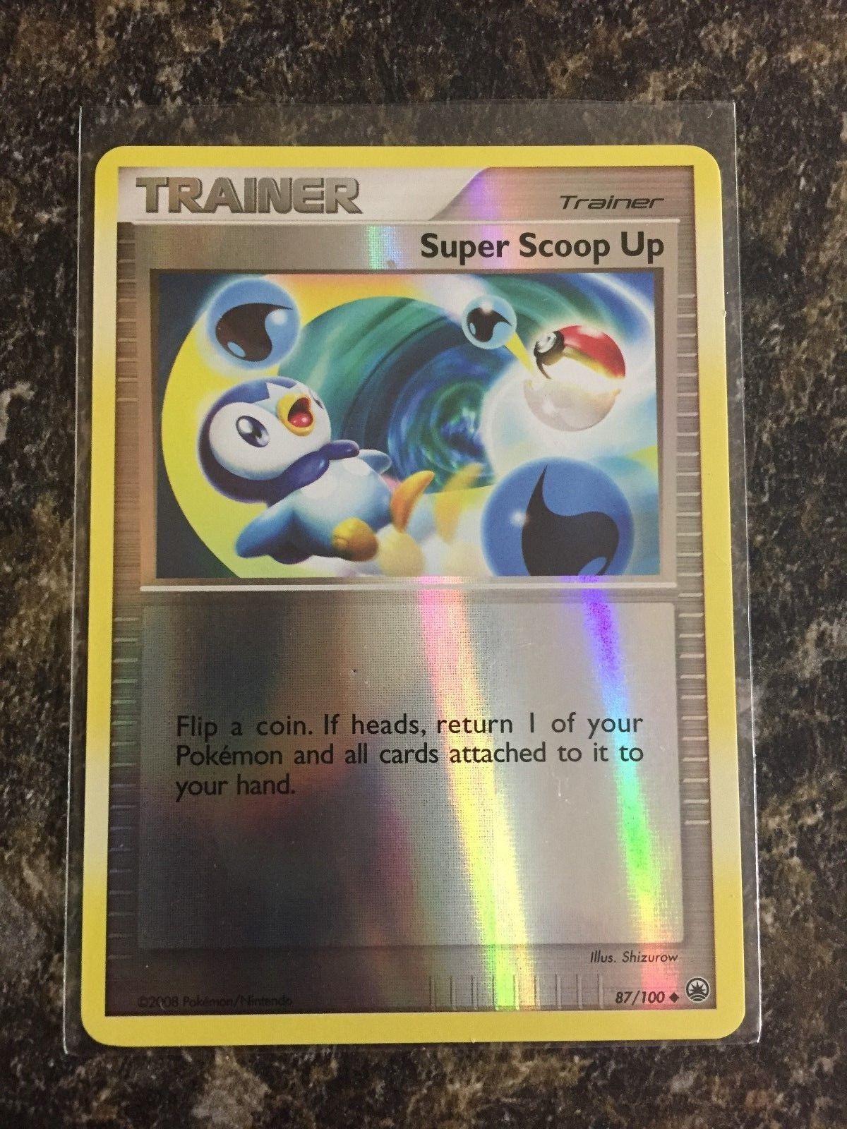 Pokémon SUPER SCOOP UP Trianer 100/113 EX Delta Species - Near Mint