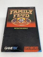 Family Feud - Manual | Family Feud Super Nintendo