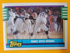 Fenney Spots Opening   Rick Fenney #528 Football Cards 1990 Topps Tiffany Prices