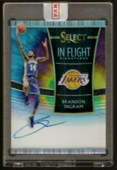 Brandon Ingram [Tie Dye Prizm] Basketball Cards 2018 Panini Select in Flight Signatures Prices