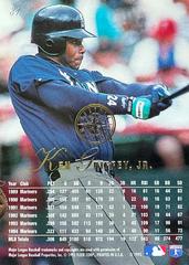 Card Back | Ken Griffey Jr. Baseball Cards 1995 Flair