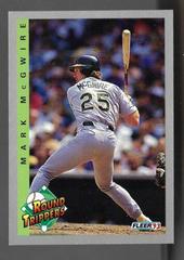 Mark McGwire Baseball Cards 1993 Fleer Prices