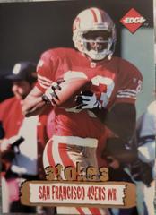 J. J. Stokes Football Cards 1996 Collector's Edge Prices