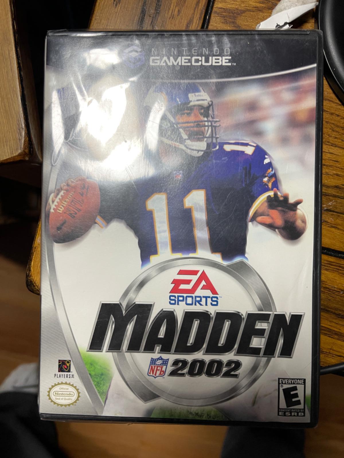 Madden 2002 | New Item, Box, and Manual | Gamecube