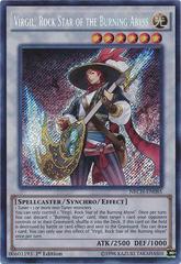 Virgil, Rock Star of the Burning Abyss [1st Edition] YuGiOh The New Challengers Prices