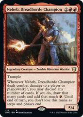 Neheb, Dreadhorde Champion #125 Magic Dominaria United Commander Prices