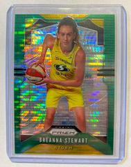 Breanna Stewart [Prizm Green Pulsar] #70 Basketball Cards 2020 Panini Prizm WNBA Prices