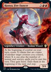 Rionya, Fire Dancer [Extended Art] Magic Commander 2021 Prices