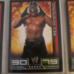 Rey Mysterio Wrestling Cards 2008 Topps WWE Slam Attax Prices