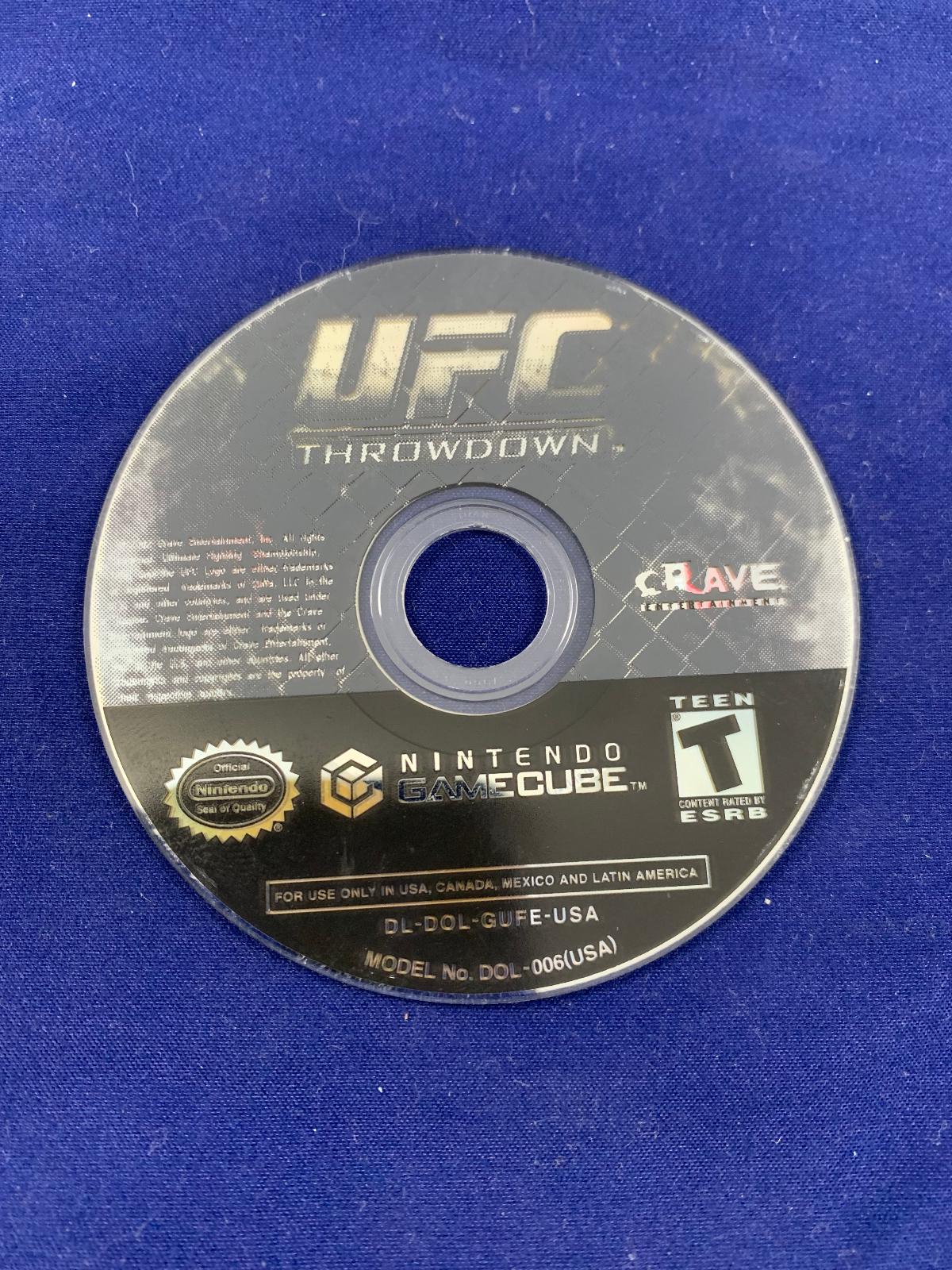 UFC Throwdown Item only Gamecube