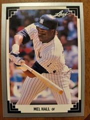 Mel Hall Baseball Cards 1991 Leaf Prices