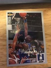 Lorenzo Williams [Silver Signature] #288 Basketball Cards 1994 Collector's Choice Prices
